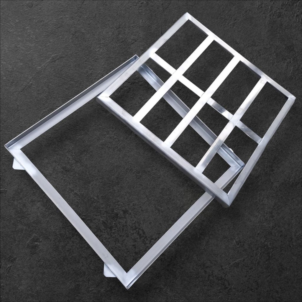 Nắp bể ngầm inox 80x80