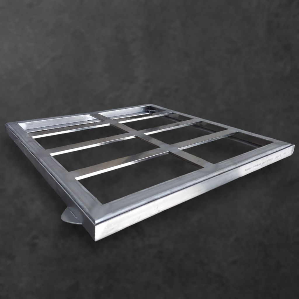 Nắp bể ngầm inox 80x80