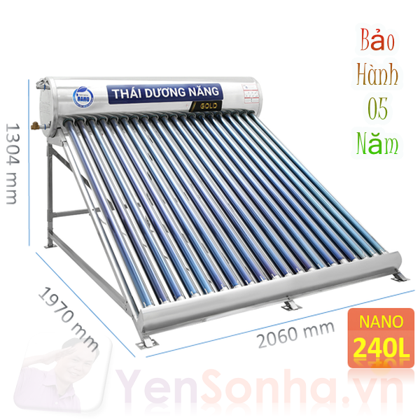 Thái Dương Năng NANO GOLD 240L