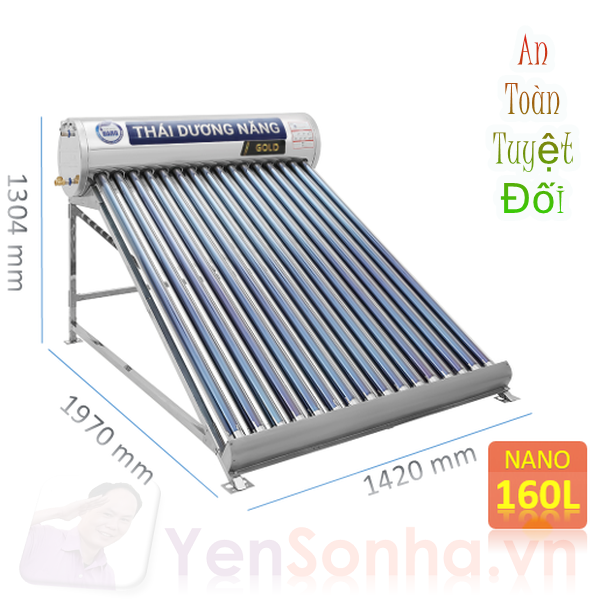 Thái Dương Năng NANO GOLD 160L