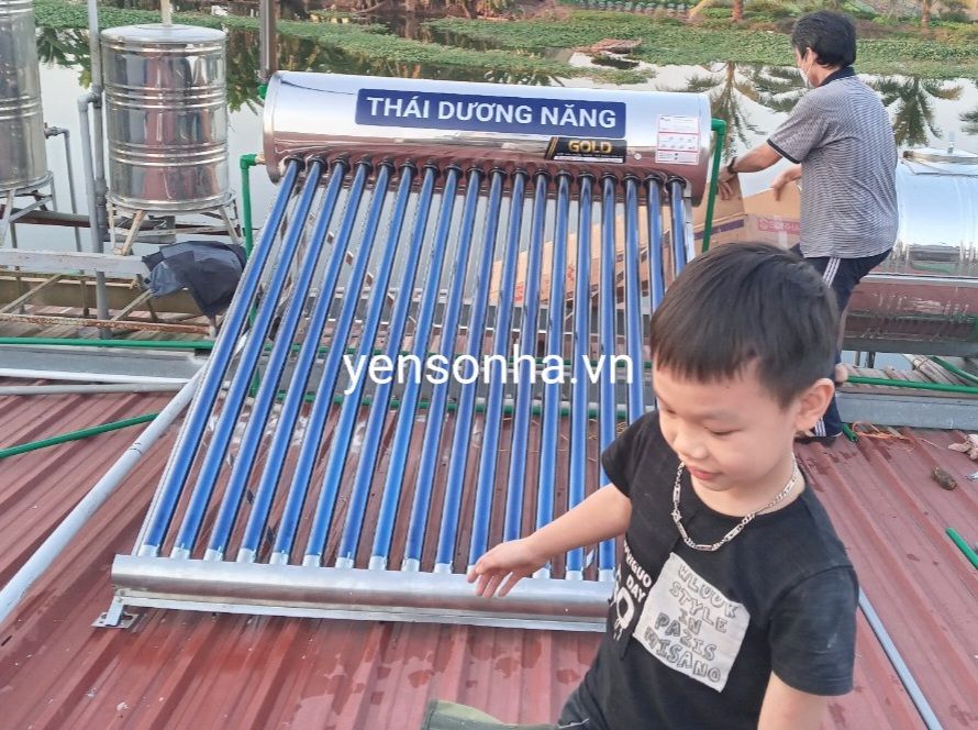 Thái Dương Năng Gold 180 lít giá sốc