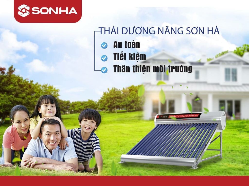 Thái Dương Năng Sơn Hà 180L Titan 316