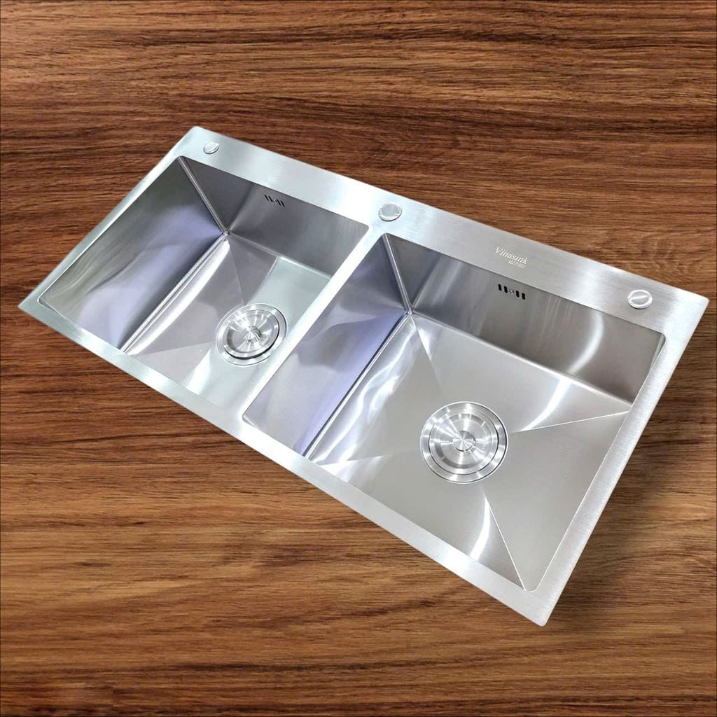 Chậu rửa 2 hố to Vinasink 2H100.48