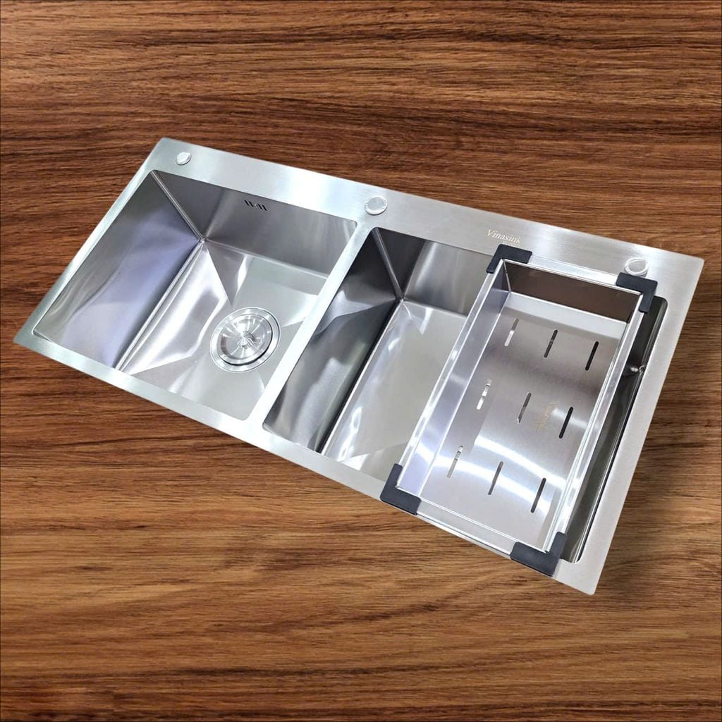 Chậu rửa 2 hố to Vinasink 2H100.48