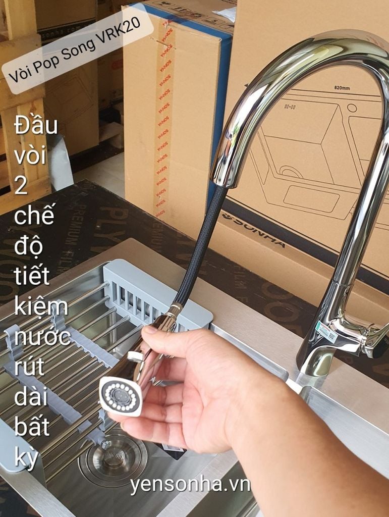 Vòi dây rút Pop Song VRK20