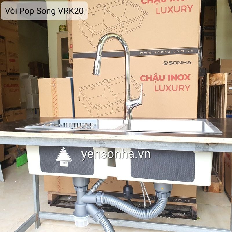 Vòi dây rút Pop Song VRK20