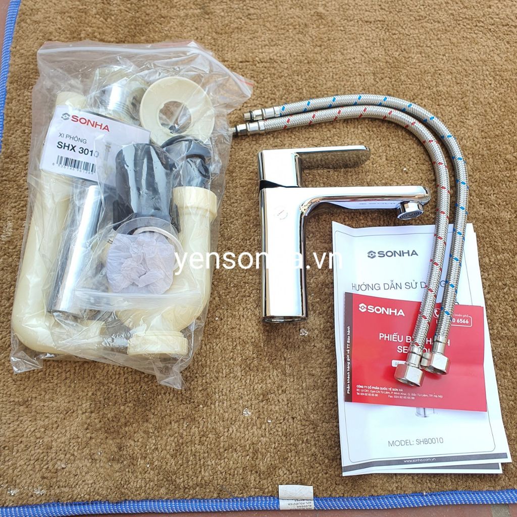 Vòi rửa mặt Sơn Hà SHB0010