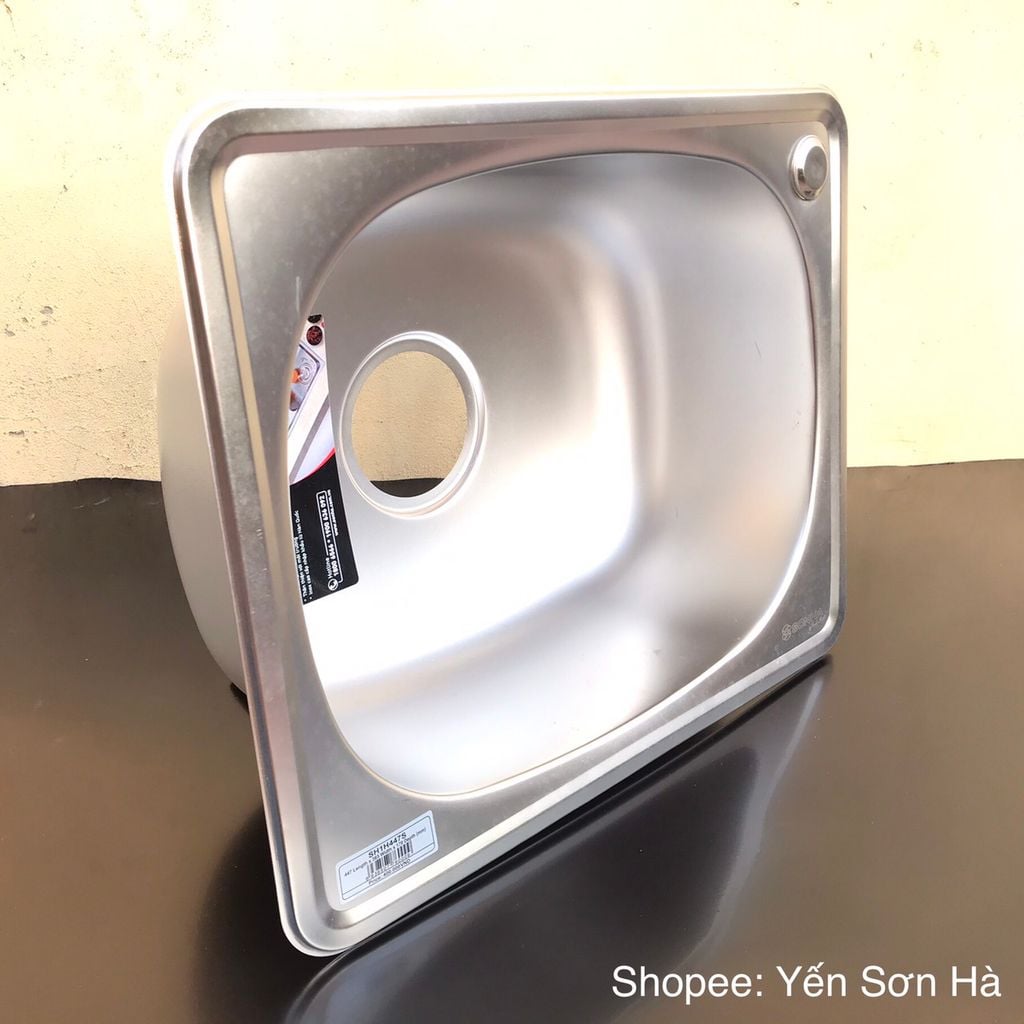 Chậu rửa inox Sơn Hà 1H447S- đặt