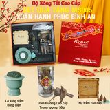  Combo Quà Tặng Tết Trầm Hương Xuân Hạnh Phúc Bình An- MS005 
