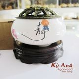  Combo Bộ Lư Sứ dùng Cho Nhang Vòng- Nhang Nụ-CB01 