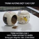  Trầm Hương Bột-TBM05- Loại 1- Trầm Hương Kỳ Anh 