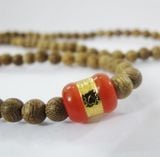  Chuỗi Trầm Hương 108 hạt - 6mm mix đá  Trầm Việt Nam - VHT2110.018 