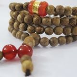  Chuỗi Trầm Hương 108 hạt - 6mm mix đá  Trầm Việt Nam - VHT2110.018 