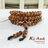  Vòng Trầm Hương  108 hạt-Trầm Indo Tốc Kiến 6,7ly C2202-010 