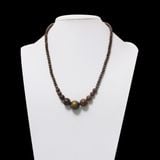  Dây Trầm Hương Indonexia mix hạt đá khắc Chú Đại Bi DC240514 