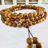  Chuỗi  108 hạt, 8mm Trầm Hương Indo C2202-022 