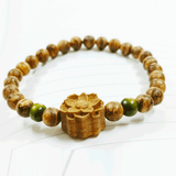  Vòng tay Nữ  6mm Mix Hoa Sen Indo VHT230207 