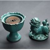 Lư Xông Trầm Nắp Hình Sư Tử - DCN110 