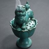  Lư Xông Trầm Nắp Hình Sư Tử - DCN110 