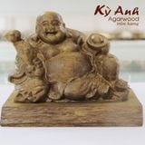  Tượng Phật Di Lặc để xe ô tô bằng Gỗ Trầm Hương TPXH-001 