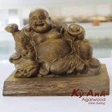  Tượng Phật Di Lặc để xe ô tô bằng Gỗ Trầm Hương TPXH-001 