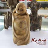  Tượng Phật Di Lặc Để Xe Ô Tô Bằng Gỗ Trầm Hương TPXH-002 