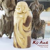  Tượng Phật Di Lặc Để Xe Ô Tô Bằng Gỗ Trầm Hương TPXH-002 