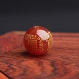  Dây Trầm Hương Indonexia mix hạt đá khắc Chú Đại Bi DC240514 