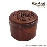 Hộp gỗ đựng và đốt nhang vòng/khoanh - DCN62 