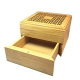  Hộp Gỗ 2 Trong 1 Dùng Cho Trầm Khoanh/Vòng - DCN115 