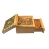  Hộp Gỗ 2 Trong 1 Dùng Cho Trầm Khoanh/Vòng - DCN115 