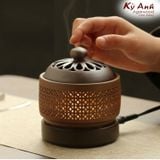  Lò Xông Trầm Dùng Điện Có Đèn LX-094 