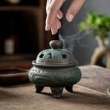  Lư Xông Trầm Kiểu  Dáng Cổ 3 Chân - DCN112 