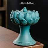  Lò/Lư Xông Trầm Hoa Sen Xanh - DCN105 