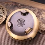  Lư Đỉnh Đồng Trạm Khắc Hoa Văn 3 Chân - DCN111 