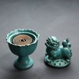  Lư Xông Trầm Nắp Hình Sư Tử - DCN110 