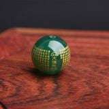  Dây Trầm Hương Indonexia mix hạt đá khắc Chú Đại Bi DC240514 