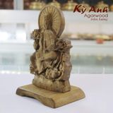  Tượng Phật Quan Âm để xe ô tô bằng Gỗ Trầm Hương TPXH-004 