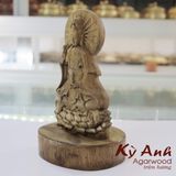  Tượng Phật Quan Âm để xe ô tô bằng Gỗ Trầm Hương TPXH-004 