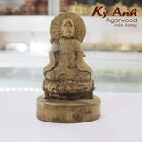  Tượng Phật Quan Âm để xe ô tô bằng Gỗ Trầm Hương TPXH-004 