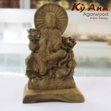  Tượng Phật Quan Âm để xe ô tô bằng Gỗ Trầm Hương TPXH-004 