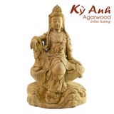  Tượng Trầm Hương Quan Âm Tự Tại TP220804 