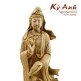  Tượng Quan Thế Âm Bồ Tát Trầm Hương TP220827 
