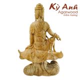  Tượng Trầm Hương Quan Âm Tự Tại TP220805 