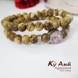  Vòng Tay Trầm Hương Đôi 8mm - VHT014 