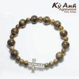  Vòng Tay Trầm Hương Chuỗi Mân Côi -VHT169 