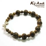  Vòng Tay Trầm Hương Chuỗi Mân Côi -VHT169 