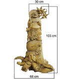  Tượng Trầm Hương Di Lặc Vác Đào TP240823 