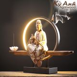  Thác khói Trầm hương Quan Thế Âm Bồ Tát-DCN072 