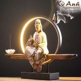  Thác khói Trầm hương Quan Thế Âm Bồ Tát-DCN072 